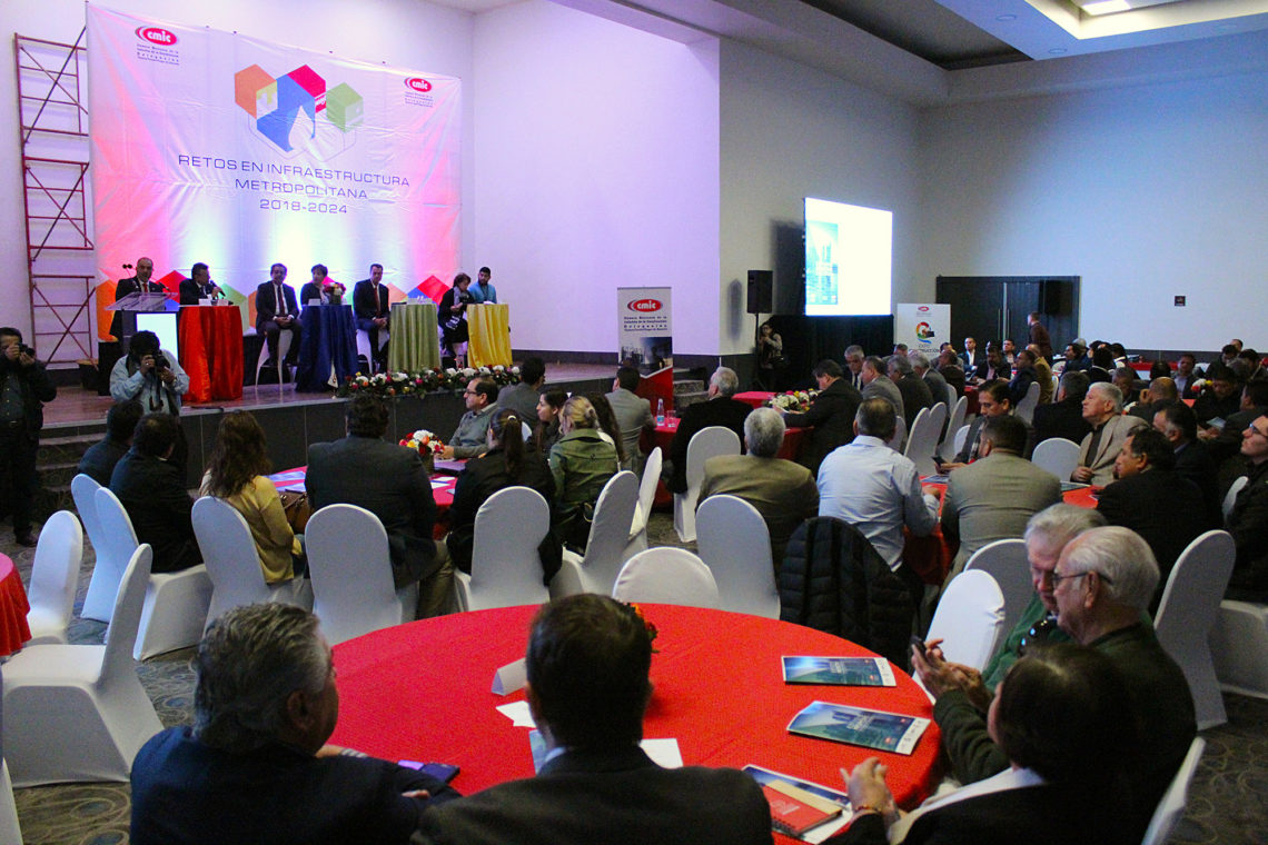 Analizan en foro Retos de la Infraestructura Metropolitana