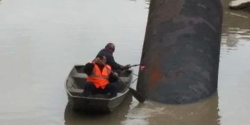 Entra en acción Cespt para evitar inundación en la planta de bombeo No. 3, en el Cañón del Matadero