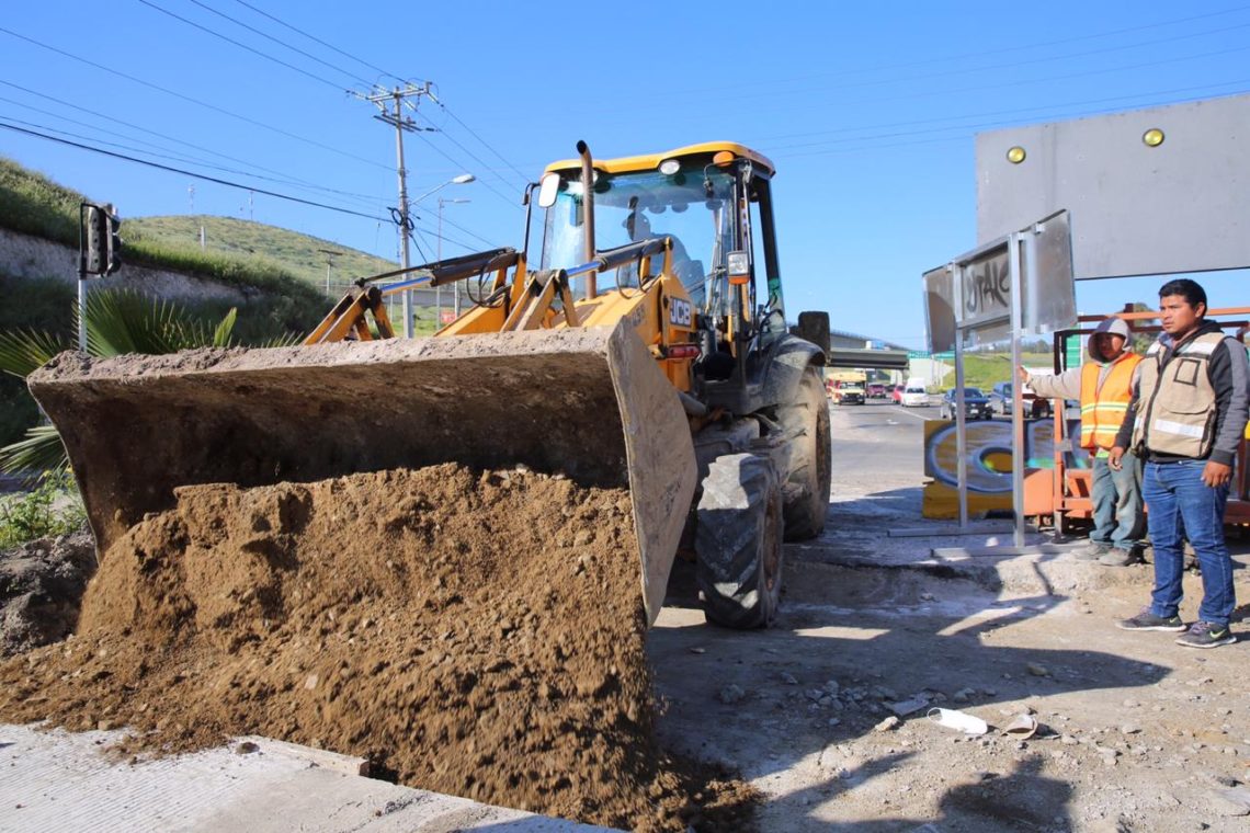 Avanza reconstrucción del bulevar El Refugio que beneficiará a más de 200 mil tijuanenses