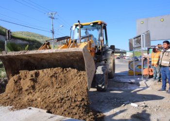 Avanza reconstrucción del bulevar El Refugio que beneficiará a más de 200 mil tijuanenses