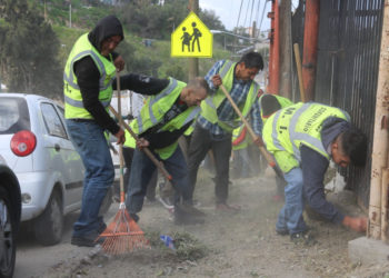 Gobierno municipal intensifica jornadas de limpieza en principales vialidades