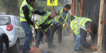 Gobierno municipal intensifica jornadas de limpieza en principales vialidades