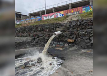 Monitorea Ayuntamiento reparación de infraestructura que sanea aguas residuales en Playas de Tijuana