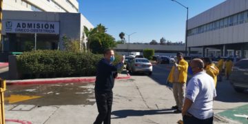 Supervisa alcalde de Tijuana trabajos de sanitización en clínicas y hospitales