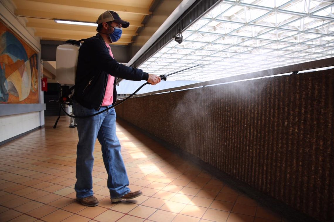 Ayuntamiento intensifica acciones del Programa de Sanitización de espacios públicos