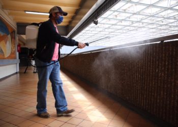 Ayuntamiento intensifica acciones del Programa de Sanitización de espacios públicos