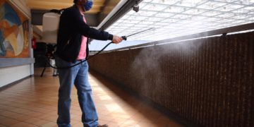 Ayuntamiento intensifica acciones del Programa de Sanitización de espacios públicos