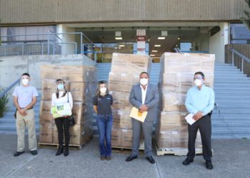 Ayuntamiento recibe más de 170 mil piezas de primera necesidad donadas en beneficio de los tijuanenses