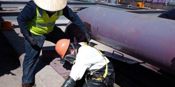 Trabajadores de Cespt concluyen limpieza de cárcamo y reanuda operaciones