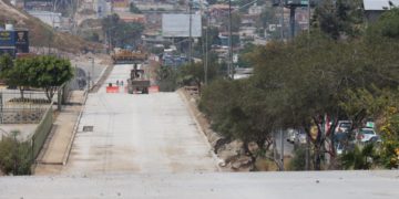 Avanza reparación de bulevar El Refugio con concreto hidráulico