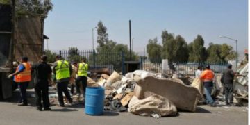 Recolectan basura pesada y doméstica en delegaciones La Presa Este y Cerro Colorado