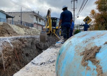 Concluye Cespt reposición de tubería en colonia Juárez