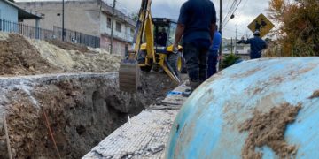 Concluye Cespt reposición de tubería en colonia Juárez