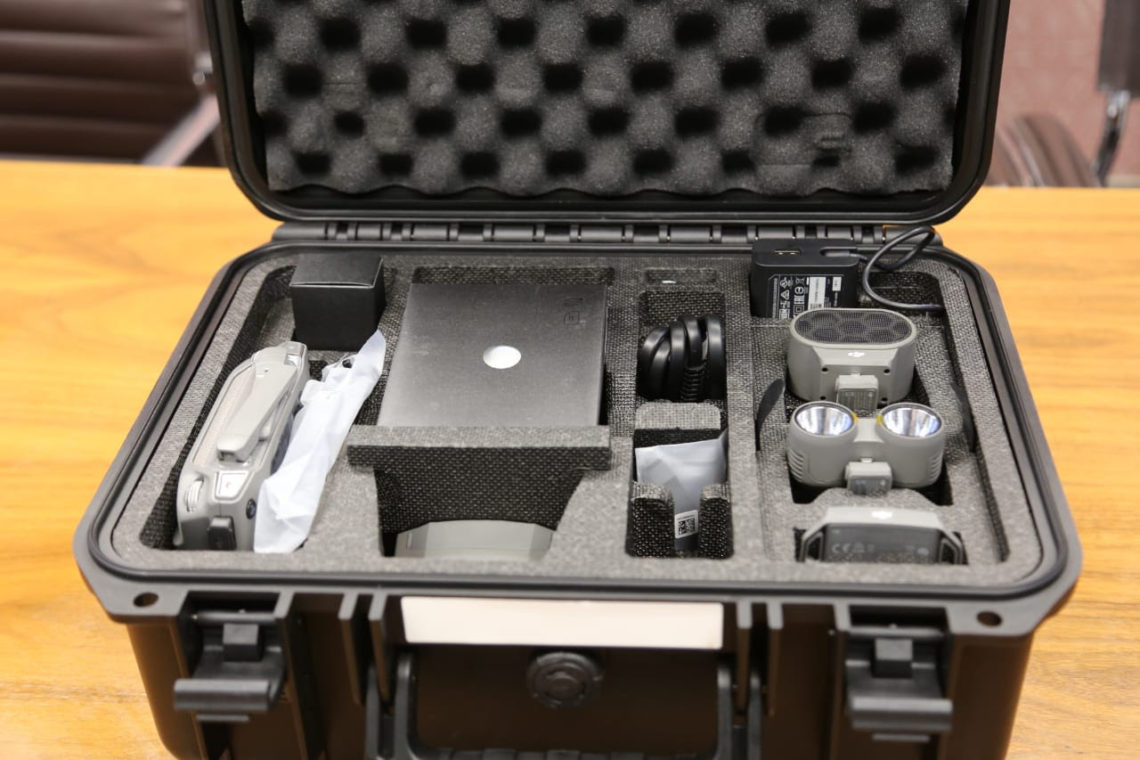 Entregan drone al Ayuntamiento para atención a emergencias