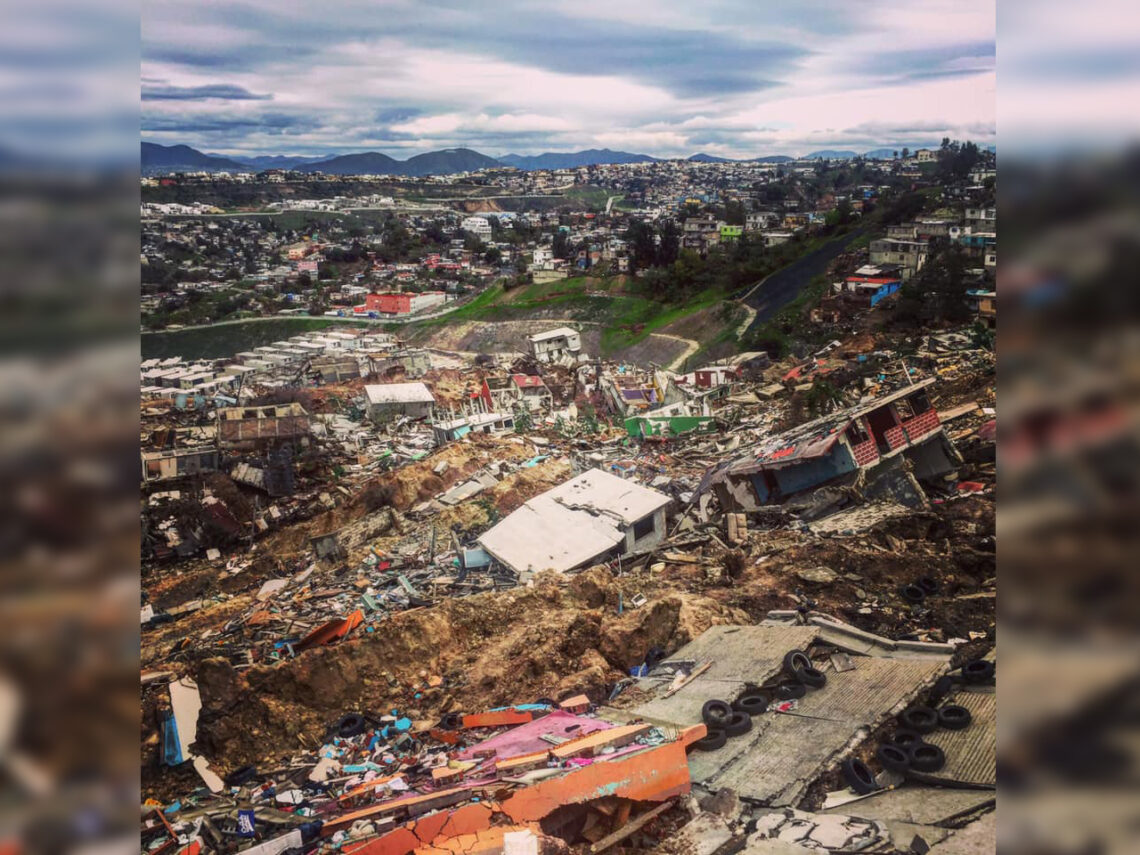 Supervisan viviendas afectadas de Lomas del Rubí para determinar habitabilidad
