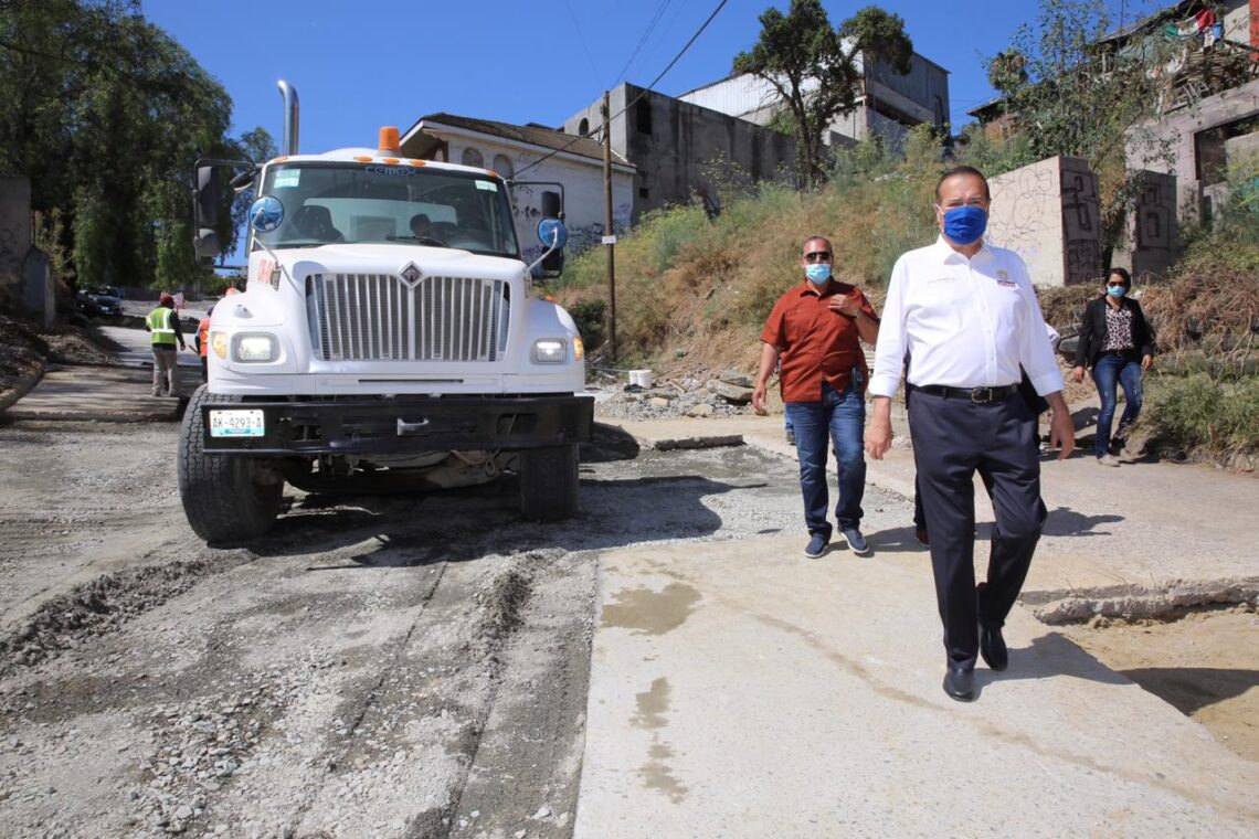Rehabilitan la avenida Cañón Johnson