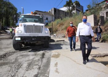 Rehabilitan la avenida Cañón Johnson