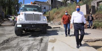 Rehabilitan la avenida Cañón Johnson