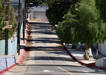 Entregan obra de rehabilitación del acceso principal al Centro Escolar Agua Caliente