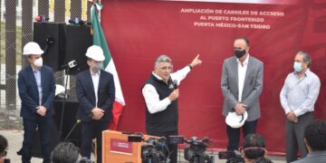 Anuncia Ruiz Uribe ampliación del puerto de entrada a San Ysidro