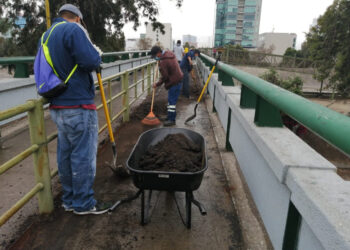 Rehabilitan ciclopista en la canalización del Río Tijuana