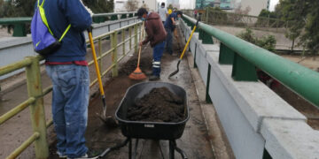 Rehabilitan ciclopista en la canalización del Río Tijuana