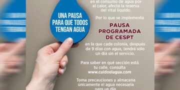 Cespt anuncia segunda lista del programa de racionamiento de agua