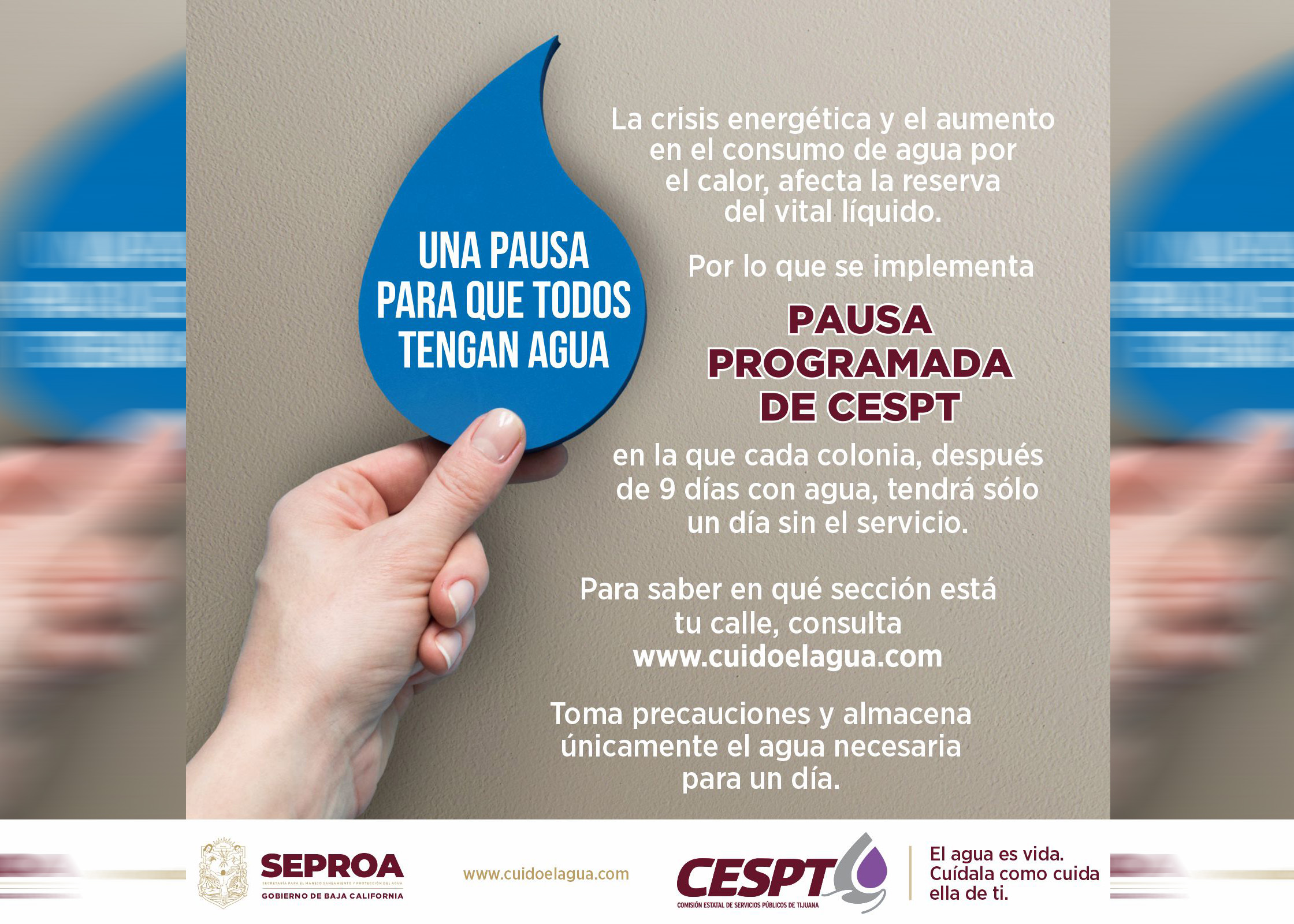 Cespt Anuncia Segunda Lista Del Programa De Racionamiento De Agua