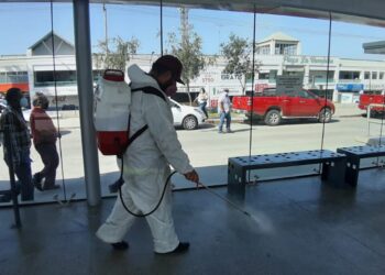 Refuerzan jornadas de sanitización en las zonas más afectadas por la pandemia