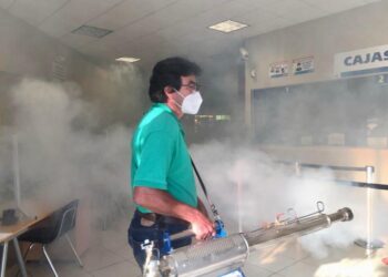 Continúa Cespt sanitización de sus centros de trabajo y atención al público