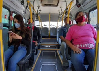 Reiteran uso obligatorio de cubrebocas a pasajeros del SITT