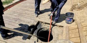 Realiza Cespt mantenimiento a la red de alcantarillado sanitario en Playas de Tijuana