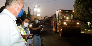 Continúa Ayuntamiento con jornadas nocturnas de oba pública