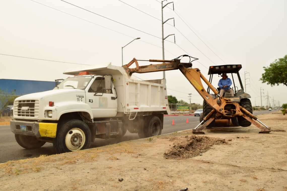 Inician trabajo de mantenimiento en Río Nuevo Mexicali