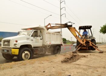 Inician trabajo de mantenimiento en Río Nuevo Mexicali