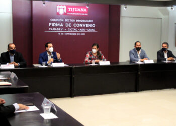 Firma Canadevi Tijuana alianza en materia inmobiliaria con organismos colegiados y Ayuntamiento