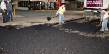 Inician trabajos preparativos de pavimentación en La Cacho