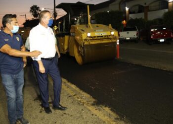 Trabajan en rehabilitación de avenida Paseo Playas de Tijuana