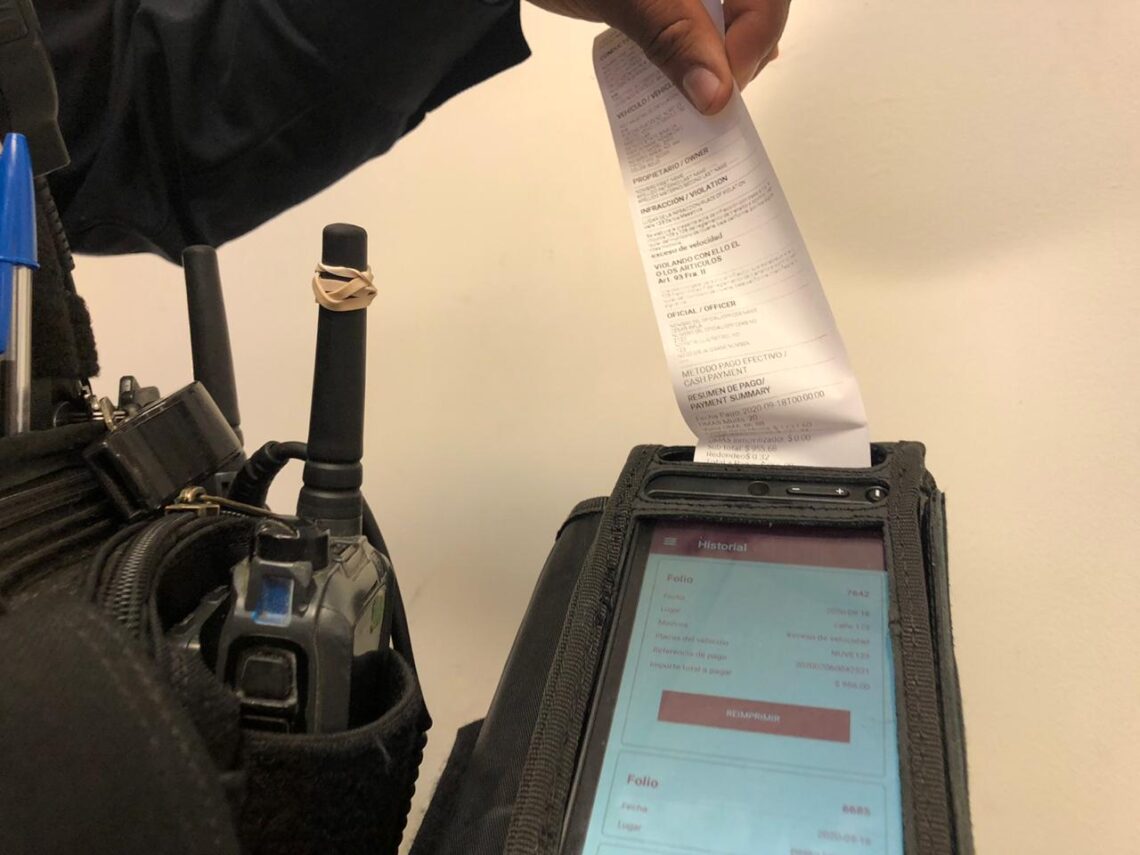 Aplicarán multas de tránsito mediante dispositivos electrónicos