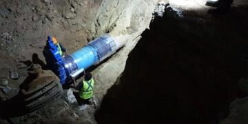 Realiza Cespt con éxito trabajos en la red hidráulica en Mesa de Otay