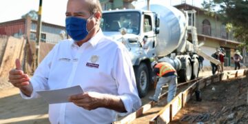 Pavimentan en Sánchez Taboada y Cerro Colorado