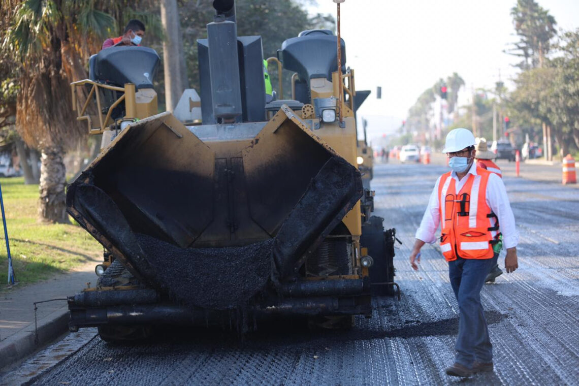 Avanza 40 por ciento mejoramiento vial en Playas de Tijuana