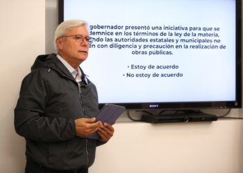 Envían iniciativa al Congreso para sancionar a responsables de malas obras públicas