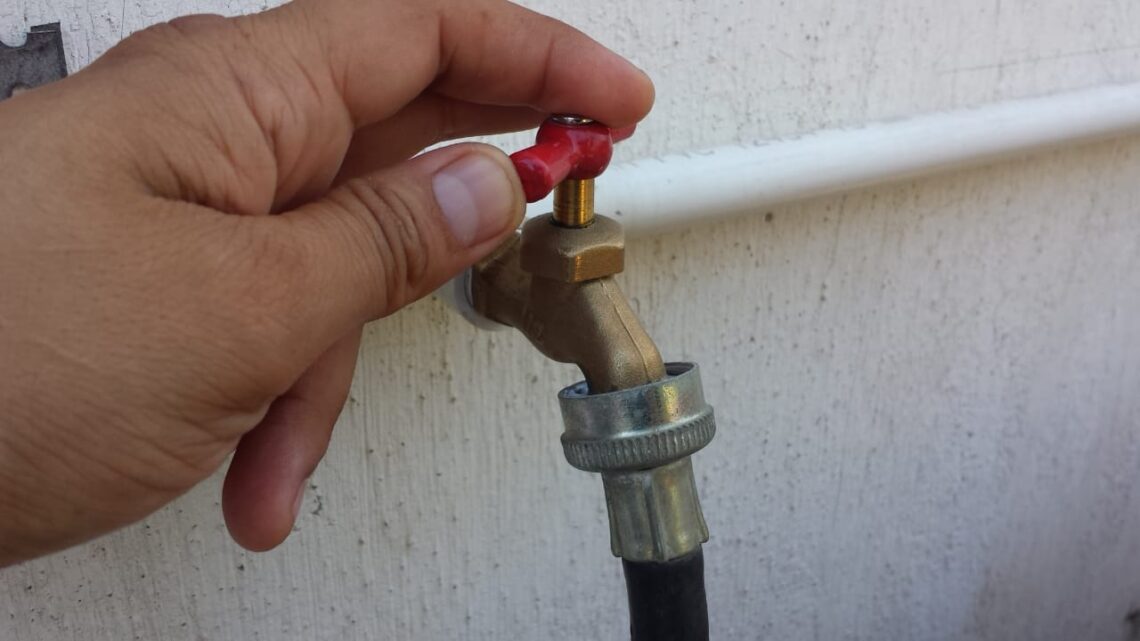 Calendario de cortes de agua de la Cespt para la sección 1A durante octubre