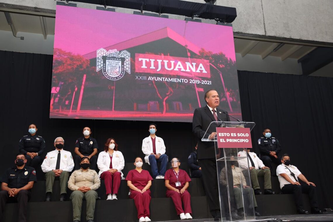 Rinde González Cruz su primer Informe como alcalde de Tijuana