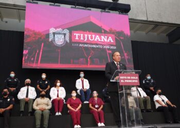 Rinde González Cruz su primer Informe como alcalde de Tijuana