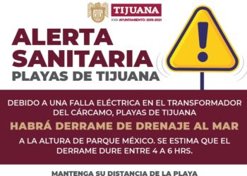 Cerrarán temporalmente acceso a la playa debido a escurrimientos de aguas negras