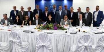 Exhorta alcaldesa de Tijuana al empresariado a trabajar en unidad para mejorar Tijuana