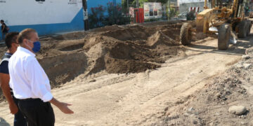 Mejorará acceso a la 3 de Octubre con instalación de concreto hidráulico en bulevar Contreras