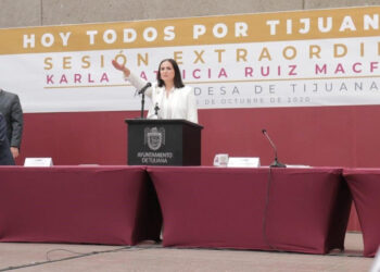 Toma protesta Karla Ruiz MacFarland como alcaldesa de Tijuana